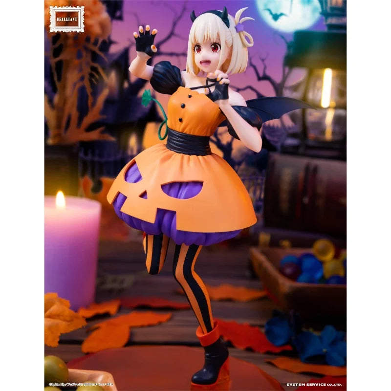 Original Lycoris Recoil Nishikigi Chisato‌‌ Inoue Takina‌‌ Halloween Costume Action Figure Prize Figure Collection Model Toy