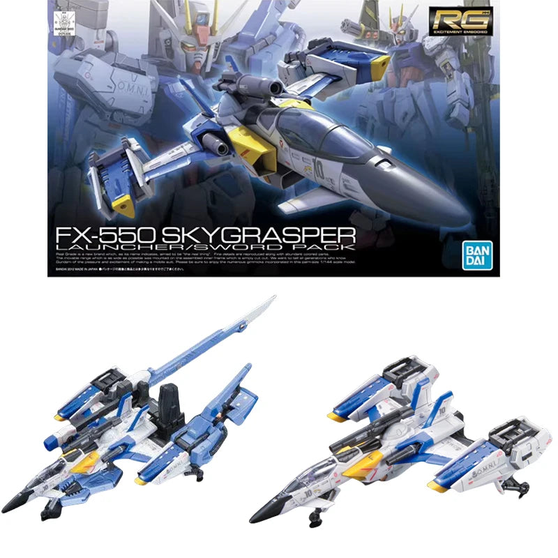 Fast Shipping Bandai RG RX-78-2 WING UNICORN GOD GUNDAM ASTRAY EXIA EPYON SAZABI Anime Original Model Toy Action Figure Children