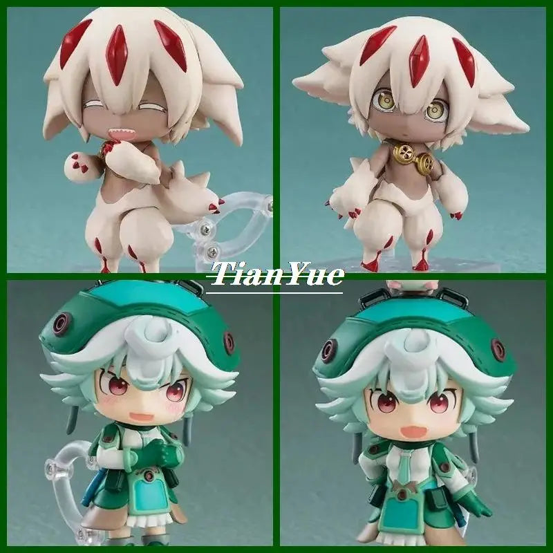 Anime Made in Abyss Faputa 1959 Golden gusset Prushka 1888 Figure Cute Girls Toys for Children's Birthday gift 10cm