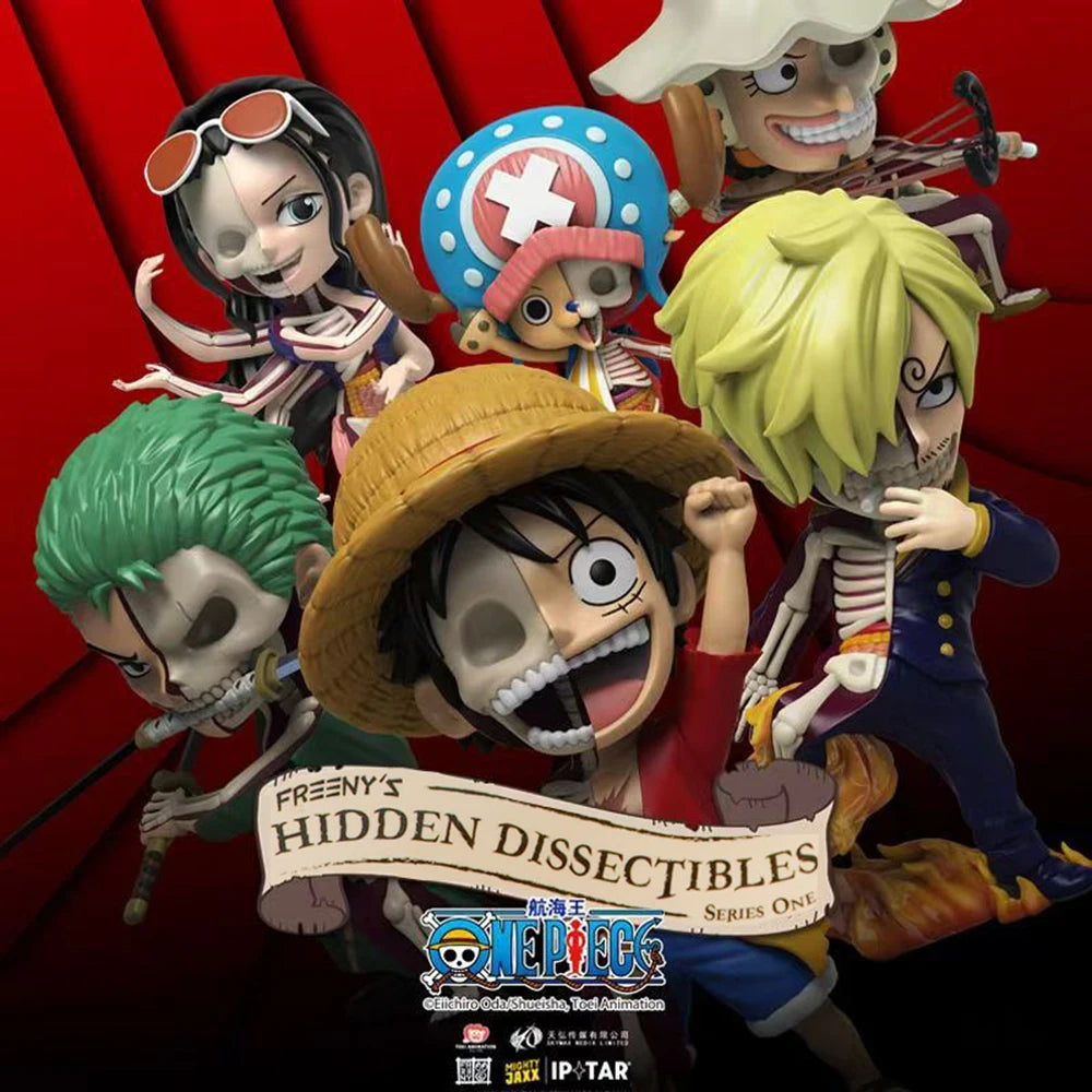 One Piece Figures Series One Half Skeleton Figure Blind Box Anime Mini Figures Robin Usopp One Piece Figure Blind Box Anime Toys