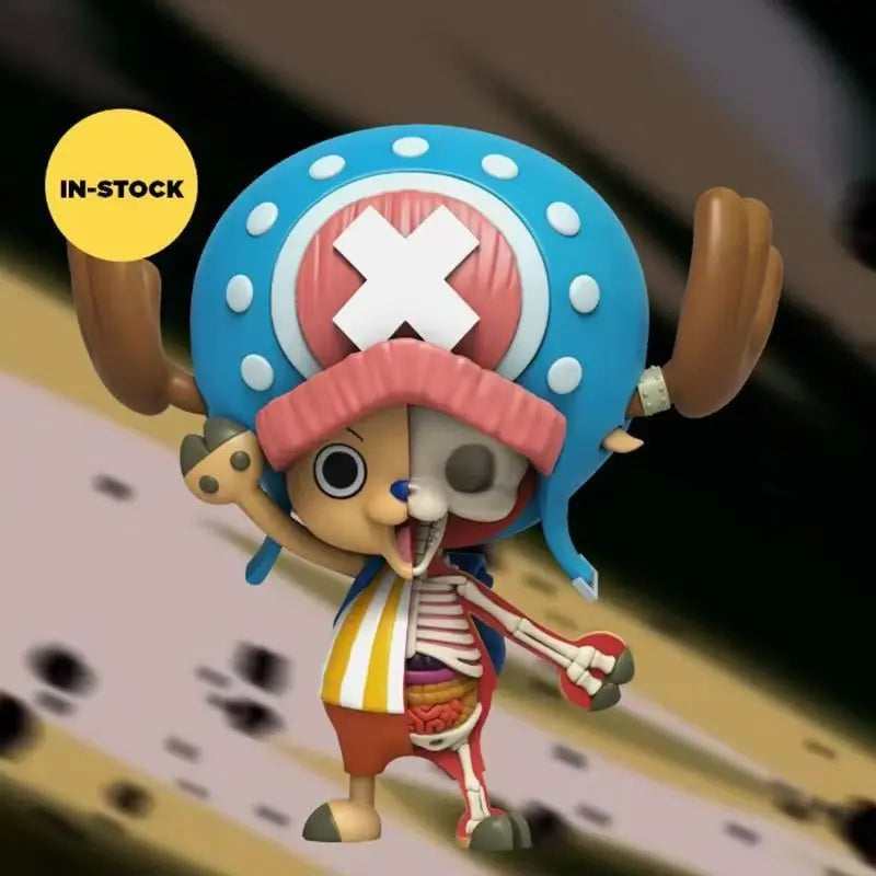 New Anime One Piece Semi Dissected First Generation Blind Box Zoro Luffy Sanji Robin Figure Ornaments Kids Toy Birthday Gift