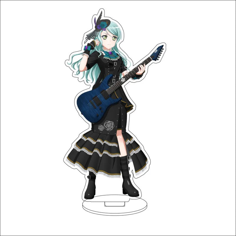 Anime BanG Dream! Acrylic Stand Ornaments Kasumi Toyama Ran Mitake Aya Maruyama Yukina Minato Figure Stand Halloween Gifts