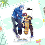 Anime Figure SK8 the Infinity Cosplay Reki Snow Miya Cheery Blossom Acrylic Stands Model Desk Decor Fans Collection Props Gifts