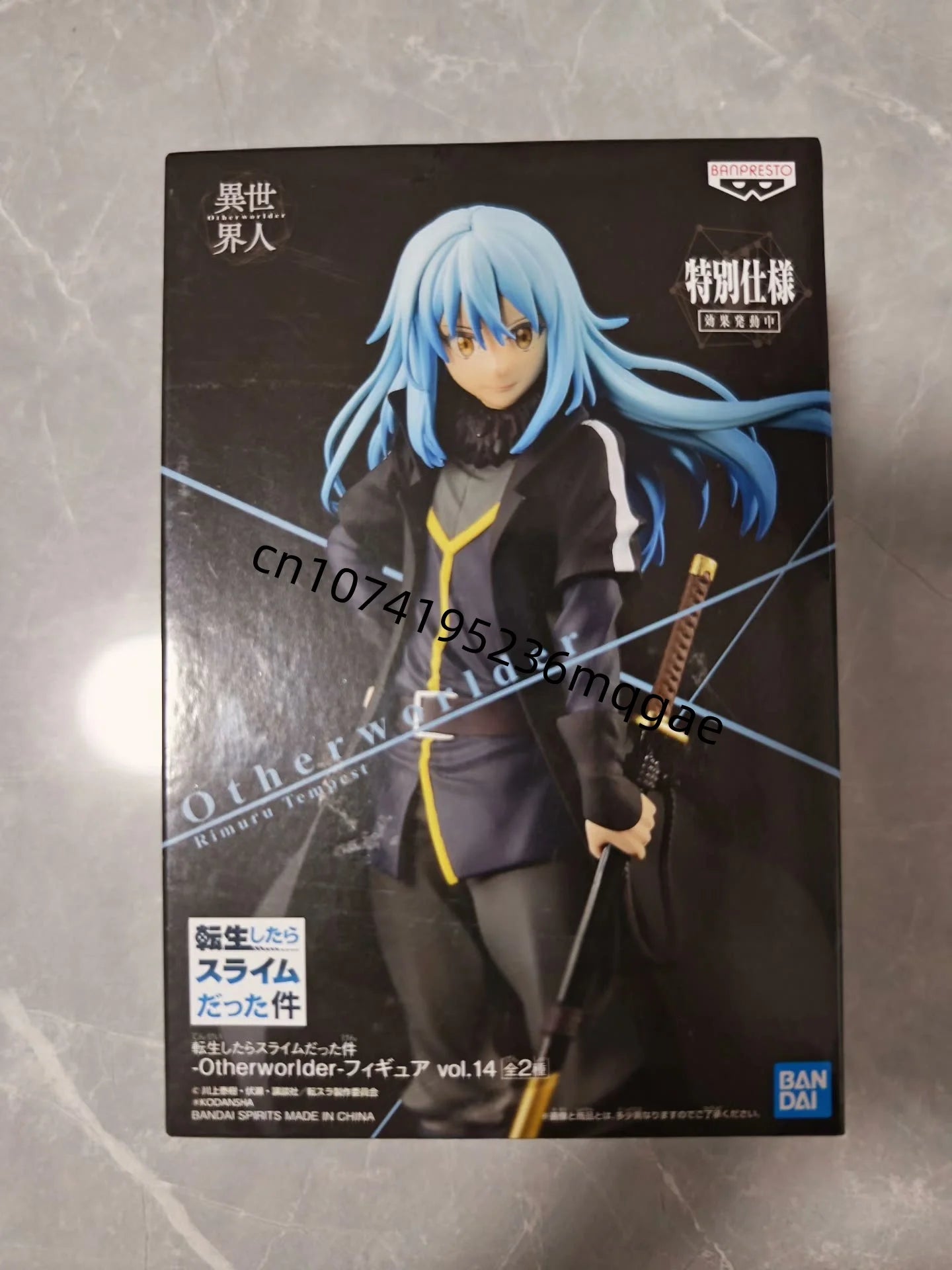 Bandai That Time I Got Reincarnated As A Slime Otherworlder Rimuru Tempest Veldla Sakaguchi Hinata Anime Action Figures Model