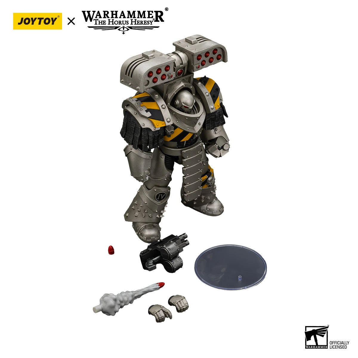 Warhammer "The Horus Heresy" 1/18 Action Figures lron Warriors Tyrant Siege Master Terminator with Rocket launcher