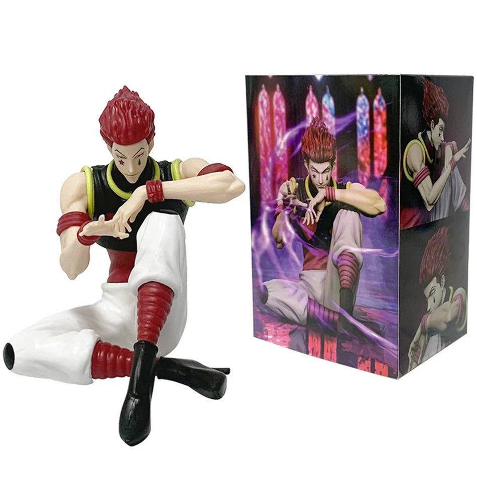 Hunter Hunter Anime Figure Collectible Model PVC  Action Figure  Hisoka Chrollo Lucilfer/Kurapika Figurine Model Toys Gift