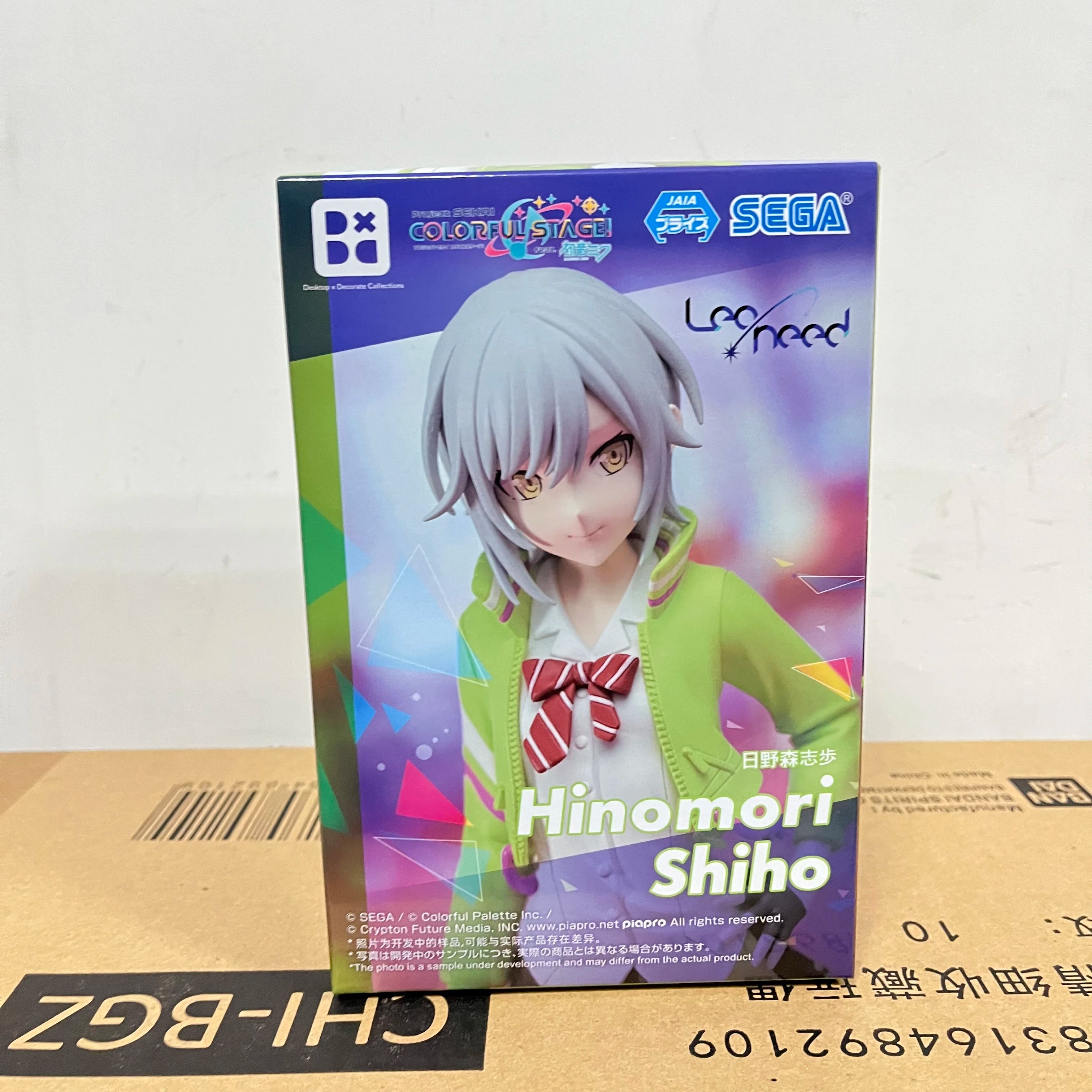 Original SEGA HATSUNE MIKU COLORFUL STAGE Tenma Saki Hoshino Ichika Hinomori Shiho Anime Figure Desktop x Decorate Collections