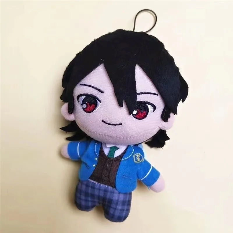 15cm Anime Game Ensemble Stars Tenshouin Eichi kagehira mika Hibiki Wataru Sakuma Rei Plush Toys Doll Figure Cartoon Kids Gift